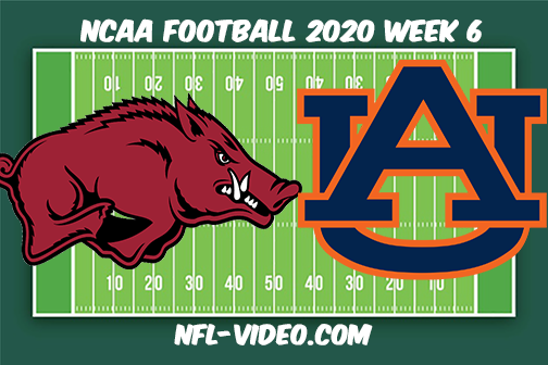 Arkansas vs Auburn Football Full Game & Highlights 2020 College Football Week 6