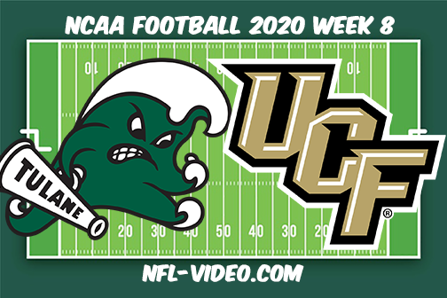 Tulane vs UCF Football Full Game & Highlights 2020 College Football Week 8