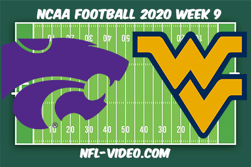 Kansas State vs West Virginia Football Full Game & Highlights 2020 College Football Week 9