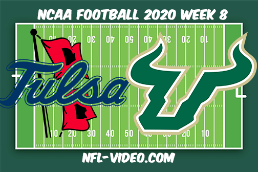 Tulsa vs South Florida Football Full Game & Highlights 2020 College Football Week 8
