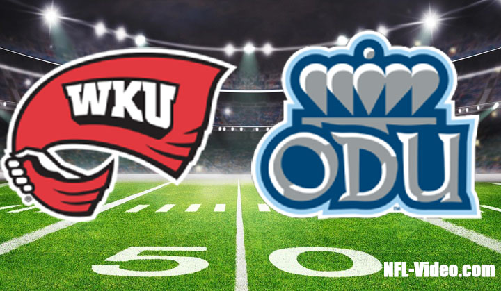 Western Kentucky vs Old Dominion Football 2023 Famous Toastery Bowl Full Game Replay