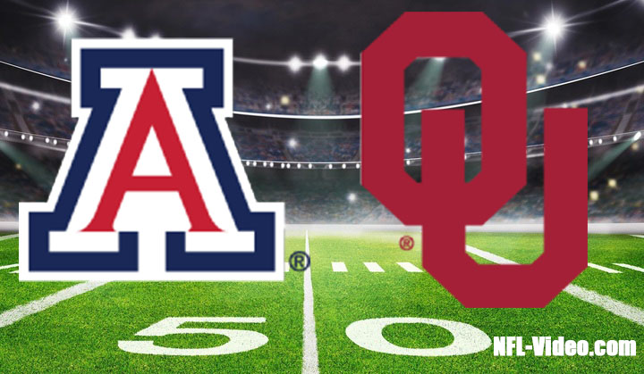 Arizona vs Oklahoma Football 2023 Alamo Bowl Full Game Replay