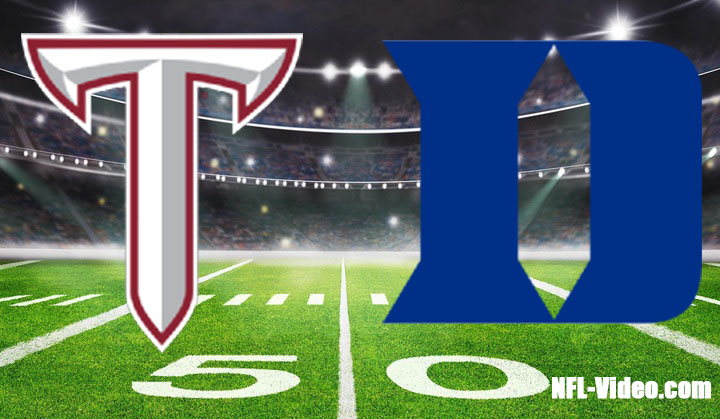 Troy vs Duke Football 2023 Birmingham Bowl Full Game Replay