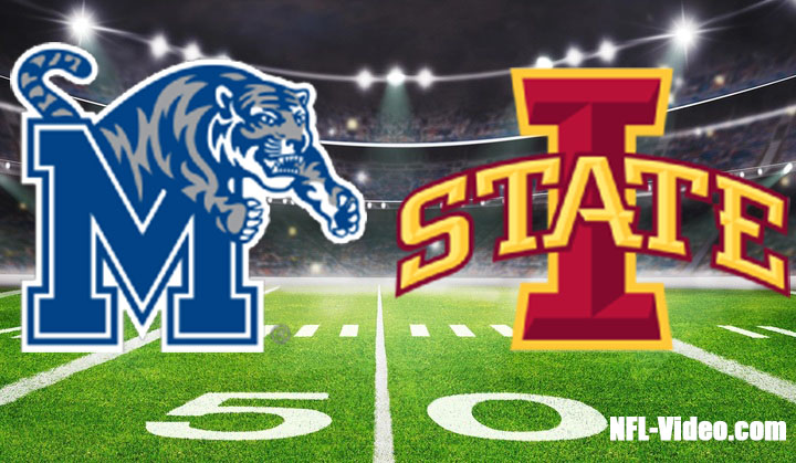 Iowa State vs Memphis Football 2023 Liberty Bowl Full Game Replay