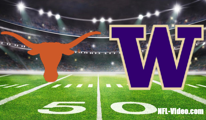 Texas vs Washington Football 2024 Sugar Bowl Full Game Replay