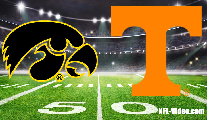 Iowa vs Tennessee Football 2024 Citrus Bowl Full Game Replay