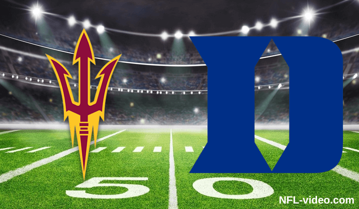 Arizona State vs Duke Football December 31, 2025 Sun Bowl Full Game Replay NCAA College Football Full Game