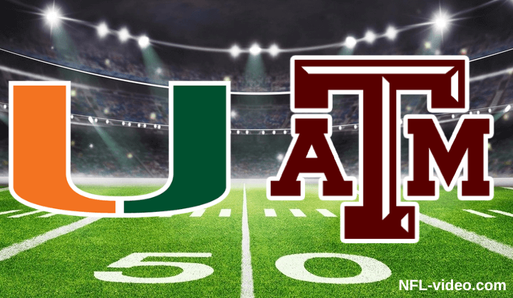 Miami vs. Texas A&M Football December 20, 2025 CFP First Round Full Game Replay NCAA College Football Full Game