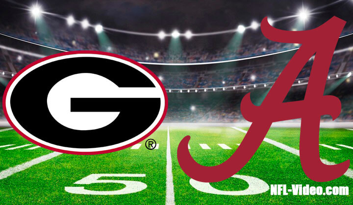 Georgia vs Alabama Football December 6, 2025 SEC Championship Full Game Replay Replay