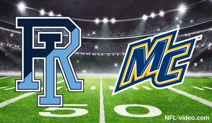 Rhode Island vs. Merrimack - Full Game Replay - College Football - August 28, 2026