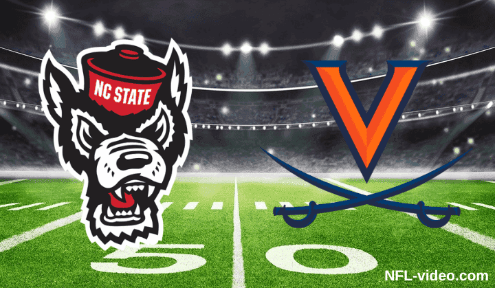 NC State vs. Virginia - Full Game Replay - College Football - August 29, 2026 NCAA College Football Full Game