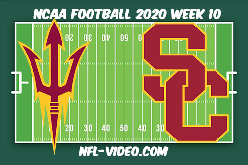 Arizona State vs USC Football Full Game & Highlights 2020 College Football Week 10