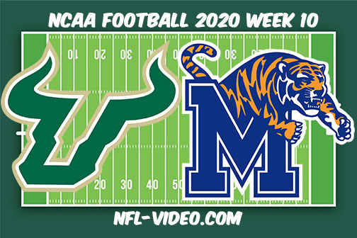 South Florida vs Memphis Football Full Game & Highlights 2020 College Football Week 10
