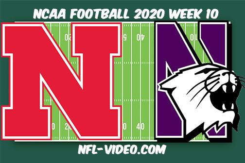 Nebraska vs Northwestern Football Full Game & Highlights 2020 College Football Week 10