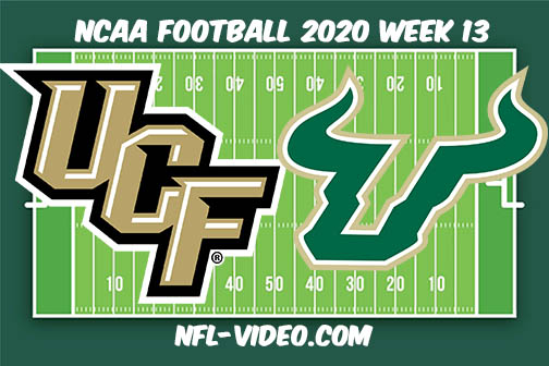 UCF vs South Florida Football Full Game & Highlights 2020 College Football Week 13