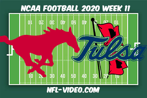 SMU vs Tulsa Football Full Game & Highlights 2020 College Football Week 11