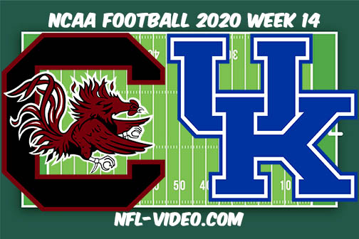 South Carolina vs Kentucky Football Full Game & Highlights 2020 College Football Week 14