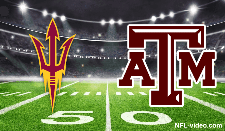 Arizona State Sun Devils vs. Texas A&M Aggies - Full Game Replay - College Football - September 12, 2026
