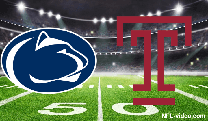 Penn State Nittany Lions vs. Temple Owls - Full Game Replay - College Football - September 12, 2026