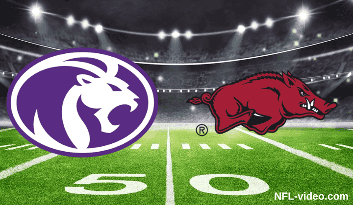 North Alabama Lions vs. Arkansas Razorbacks - Full Game Replay - College Football - September 5, 2026