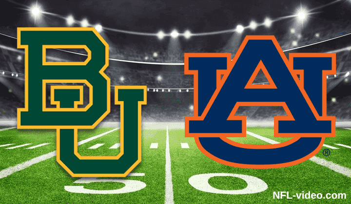 Baylor Bears vs. Auburn Tigers - Full Game Replay - College Football - September 5, 2026