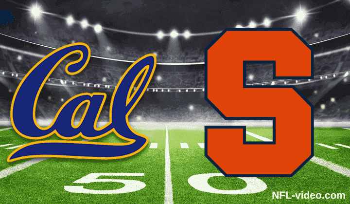 California Golden Bears vs. Syracuse Orange - Full Game Replay - College Football - September 12, 2026