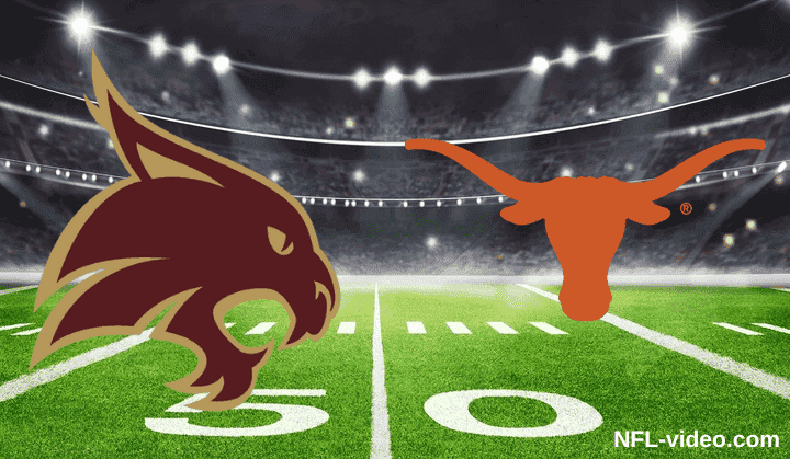 Texas State Bobcats vs. Texas Longhorns - Full Game Replay - College Football - September 5, 2026