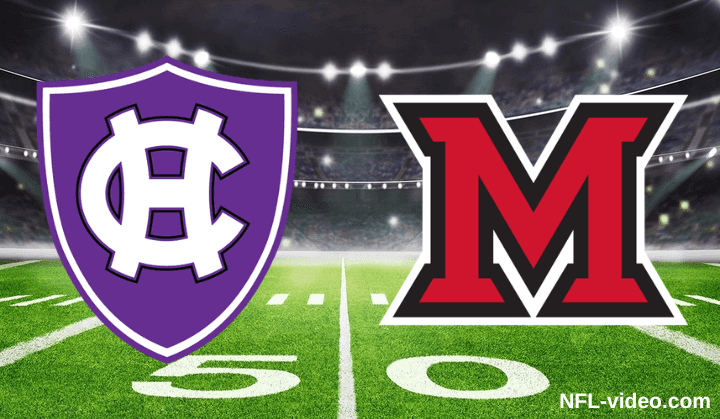 Holy Cross Crusaders vs. Miami (OH) RedHawks - Full Game Replay - College Football - September 12, 2026 NCAA College Football Full Game