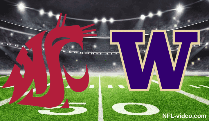 Washington State Cougars vs. Washington Huskies - Full Game Replay - College Football - September 6, 2026