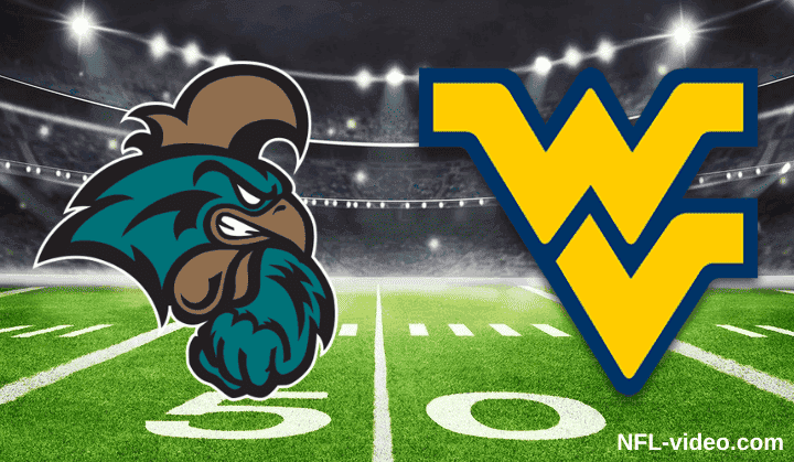 Coastal Carolina Chanticleers vs. West Virginia Mountaineers - Full Game Replay - College Football - September 5, 2026