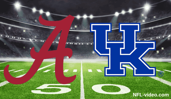 Alabama Crimson Tide vs. Kentucky Wildcats - Full Game Replay - College Football - September 12, 2026