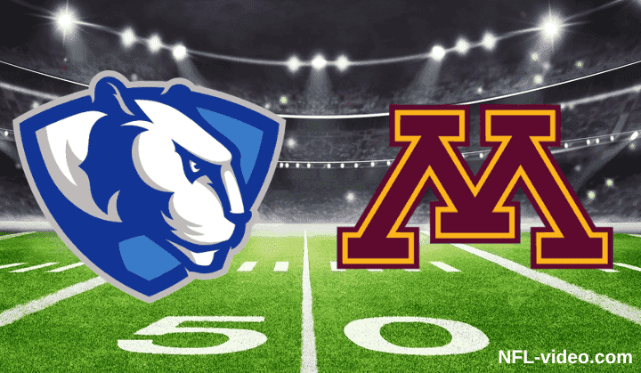 Eastern Illinois vs. Minnesota - Full Game Replay - College Football - September 3, 2026