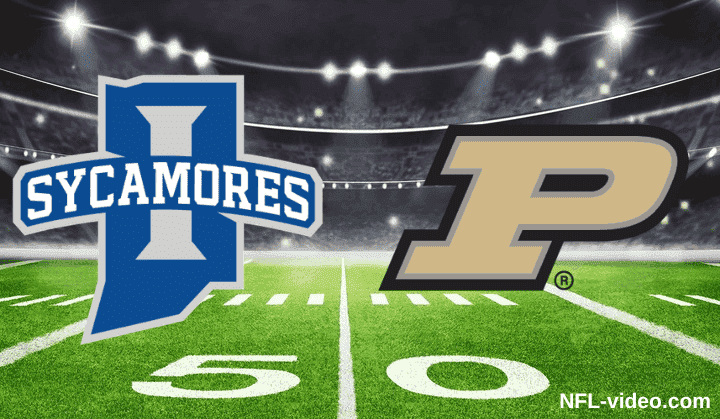 Indiana State Sycamores vs. Purdue Boilermakers - Full Game Replay - College Football - September 4, 2026