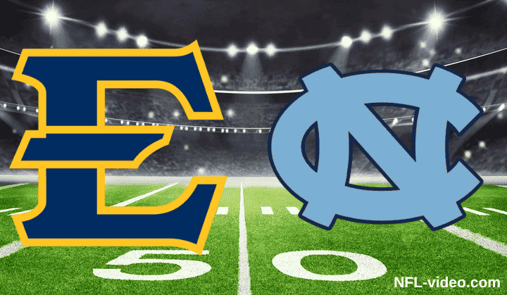 East Tennessee State Buccaneers vs. North Carolina Tar Heels - Full Game Replay - College Football - September 12, 2026 NCAA College Football Full Game