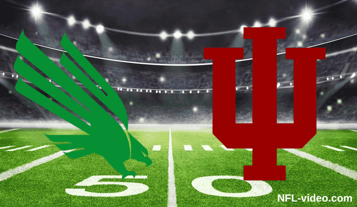 North Texas Mean Green vs. Indiana Hoosiers - Full Game Replay - College Football - September 5, 2026
