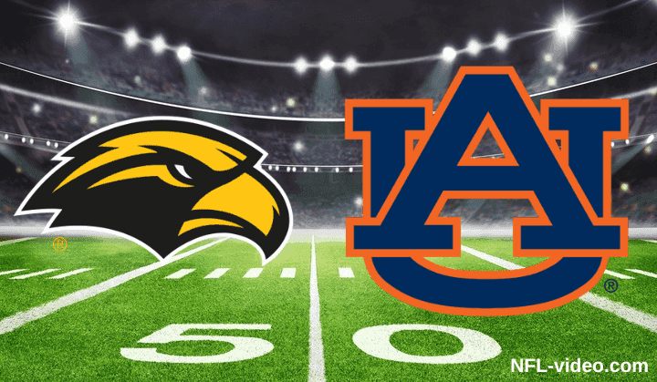 Southern Miss Golden Eagles vs. Auburn Tigers - Full Game Replay - College Football - September 12, 2026