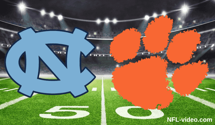 North Carolina Tar Heels vs. Clemson Tigers - Full Game Replay - College Football - September 19, 2026