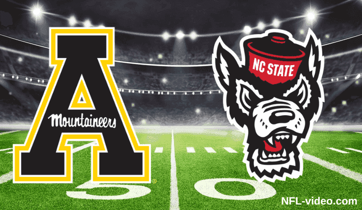 App State Mountaineers vs. NC State Wolfpack - Full Game Replay - College Football - September 26, 2026 NCAA College Football Full Game