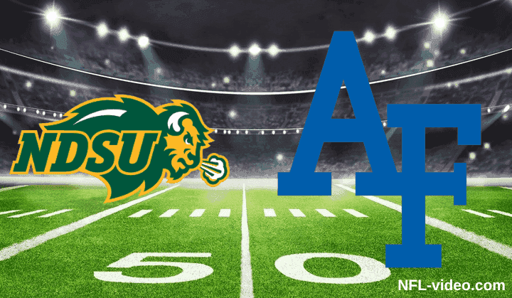 North Dakota State Bison vs. Air Force Falcons - Full Game Replay - College Football - September 12, 2026