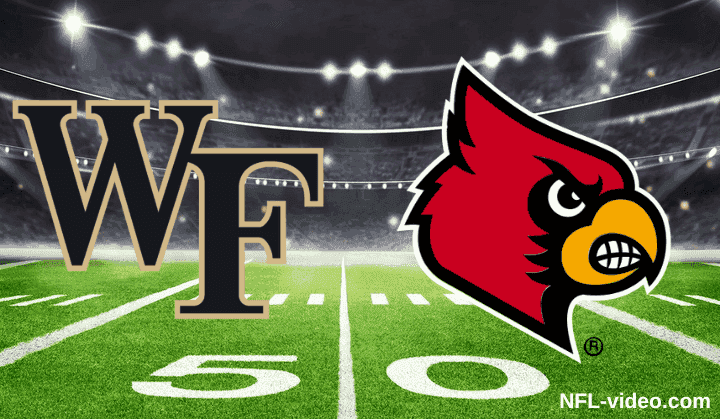 Wake Forest Demon Deacons vs. Louisville Cardinals - Full Game Replay - College Football - September 26, 2026