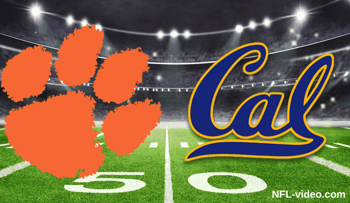 Clemson Tigers vs. California Golden Bears - Full Game Replay - College Football - September 25, 2026 NCAA College Football Full Game