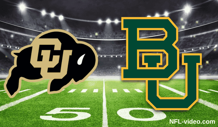 Colorado Buffaloes vs. Baylor Bears - Full Game Replay - College Football - September 26, 2026
