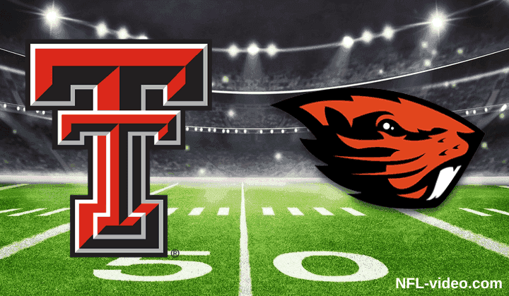 Texas Tech Red Raiders vs. Oregon State Beavers - Full Game Replay - College Football - September 12, 2026