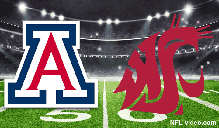 Arizona Wildcats vs. Washington State Cougars - Full Game Replay - College Football - September 26, 2026 NCAA College Football Full Game