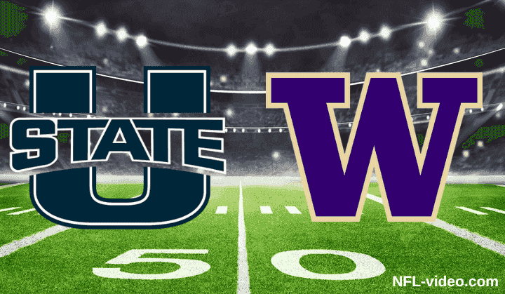 Utah State Aggies vs. Washington Huskies - Full Game Replay - College Football - September 12, 2026