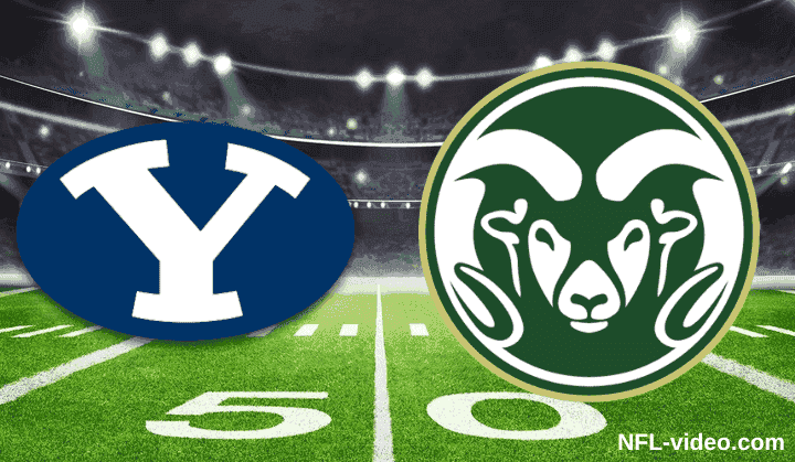 BYU Cougars vs. Colorado State Rams - Full Game Replay - College Football - September 19, 2026