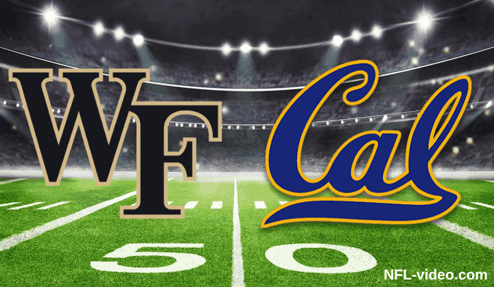 Wake Forest Demon Deacons vs. California Golden Bears - Full Game Replay - College Football - October 17, 2026 NCAA College Football Full Game
