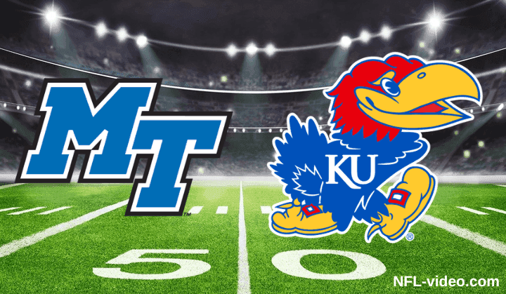 Middle Tennessee Blue Raiders vs. Kansas Jayhawks - Full Game Replay - College Football - October 3, 2026 NCAA College Football Full Game
