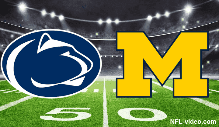 Penn State Nittany Lions vs. Michigan Wolverines - Full Game Replay - College Football - October 17, 2026