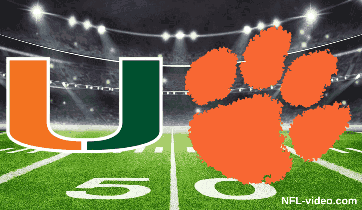 Miami Hurricanes vs. Clemson Tigers - Full Game Replay - College Football - October 3, 2026